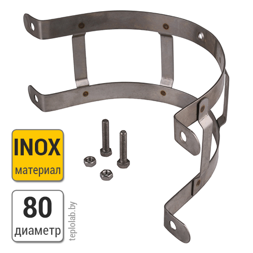 Фиксатор соединений труб Stout DN80 INOX