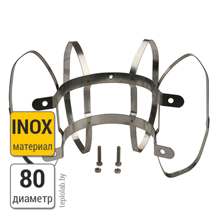 Фиксатор соединений труб Stout DN80 INOX, фото 2