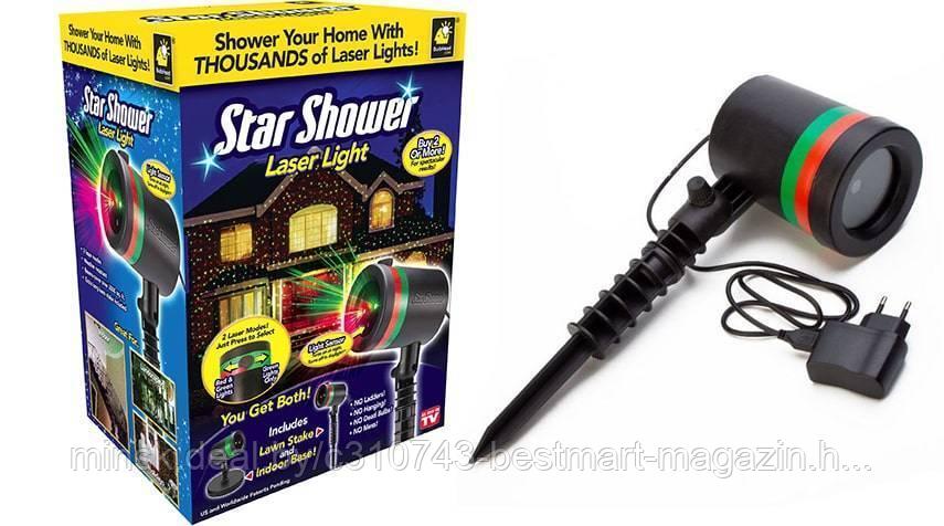 Проектор Лазерный Star Shower | 1 или 12 режимов | Бесплатная доставка - фото 6 - id-p112130503