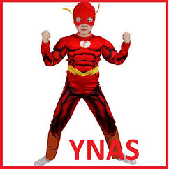 Детский карнавальный костюм Флеш молния супергерой мстители флэш новогодний для мальчика на утренник мстителей