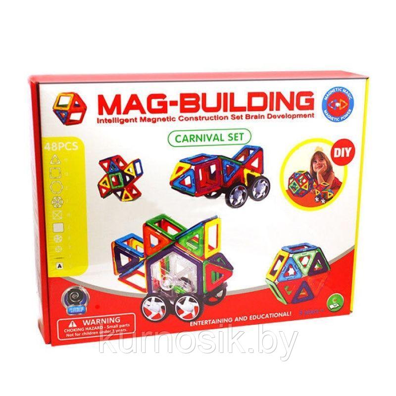 Магнитный конструктор Mag-Building 48 деталей - фото 1 - id-p112140789