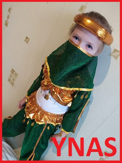 Детский карнавальный костюм Шахерезада, новогодний маскарадный костюм для утренника девочке