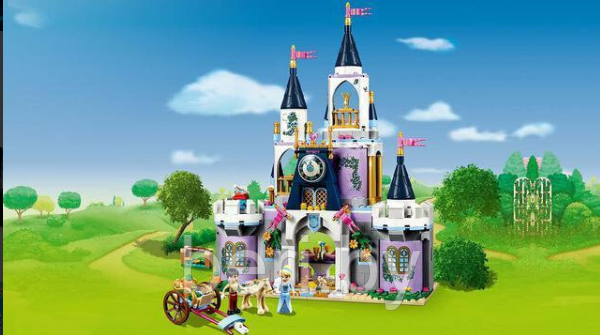 70224 Конструктор Decool "Волшебный замок Золушки", 594 детали, Аналог Lego Disney Princess 41154 - фото 6 - id-p112154948