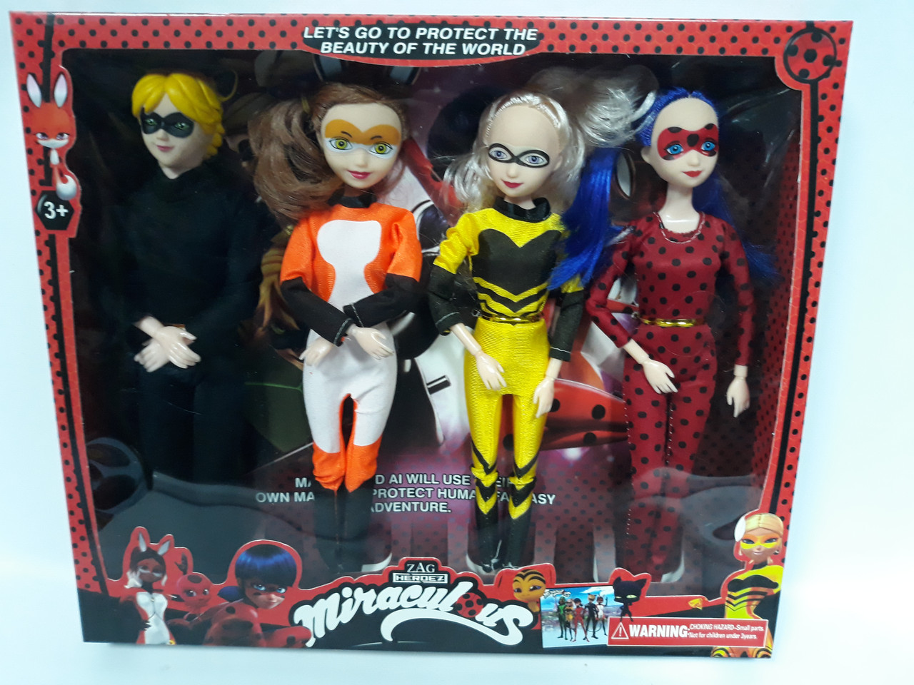 4 куклы: Леди Баг, Хлоя, Супер Кот, Картинки по запросу Аля Сезер - фото 1 - id-p112165413