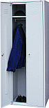 Шкаф гардеробный металлический Практик LS-21-80, фото 2