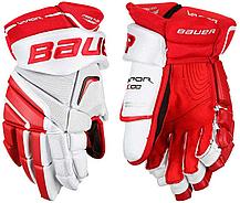 Хоккейные перчатки Bauer Vapor X100 Sr 14 (белый/синий), фото 3