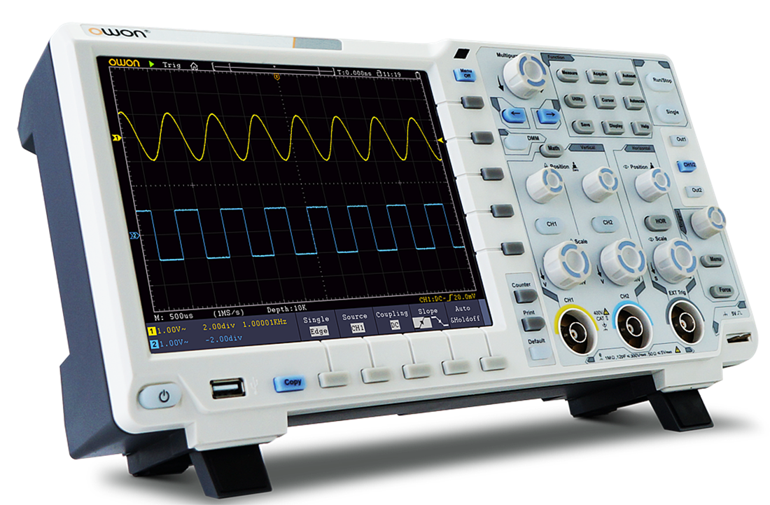 Осциллограф цифровой OWON XDS3102AVT многофункциональный