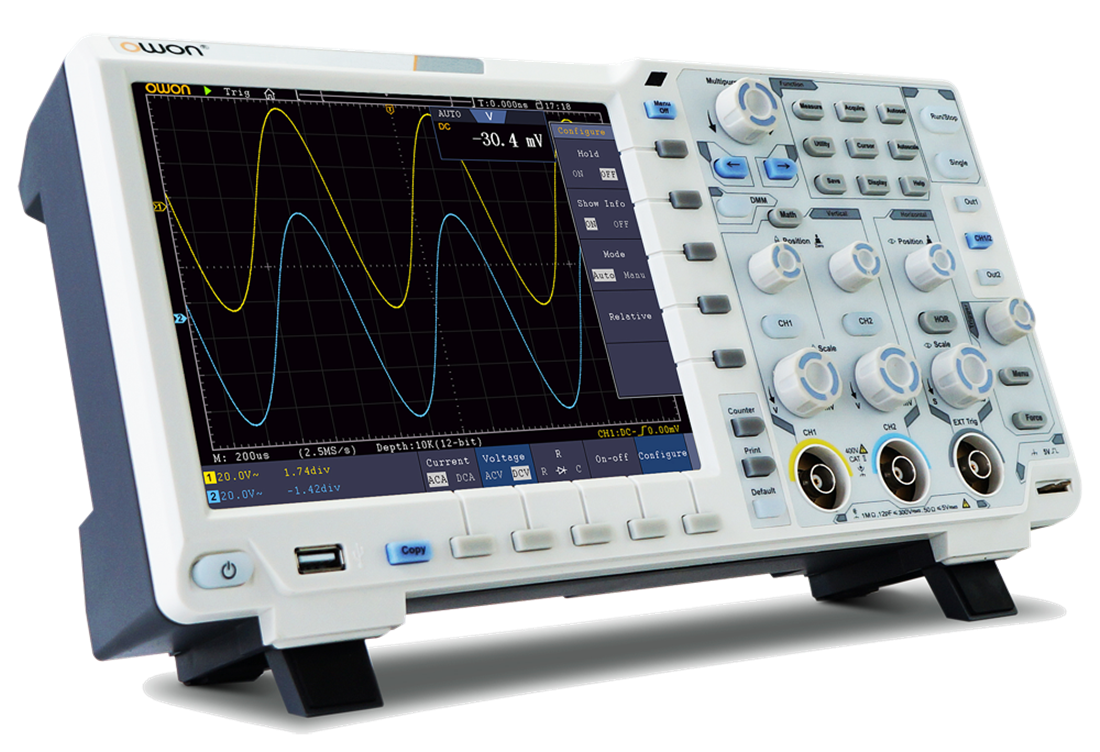 Осциллограф цифровой OWON XDS3102ATMAG22 многофункциональный