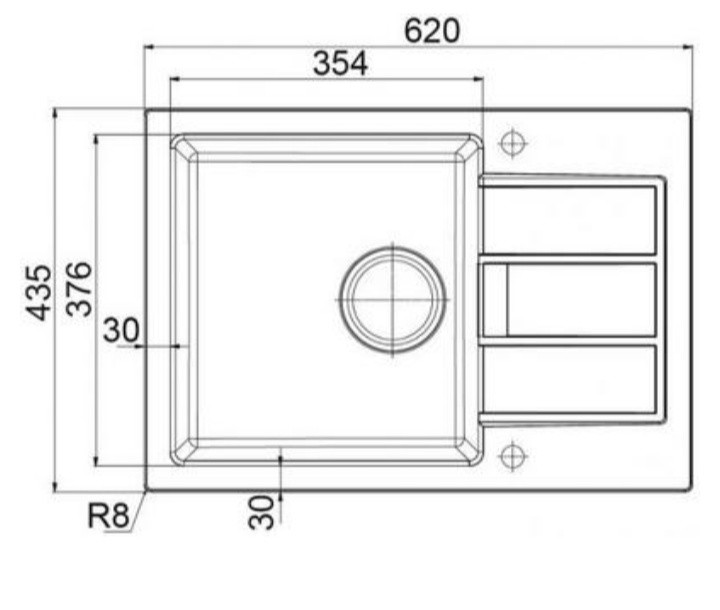 Мойка Franke Tectonite Sirius SID 611-62/44 - фото 4 - id-p112198914