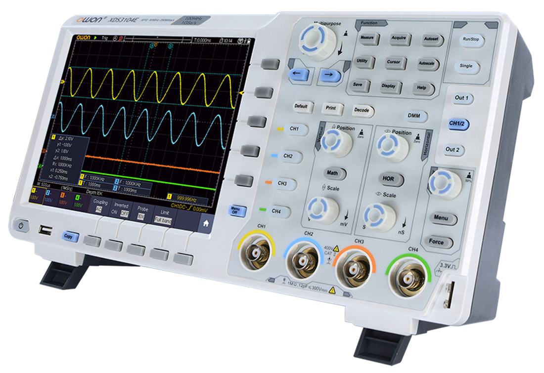 Осциллограф цифровой OWON XDS3104 многофункциональный