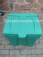 Пластиковый ящик для песка и соли 150 л. зеленый