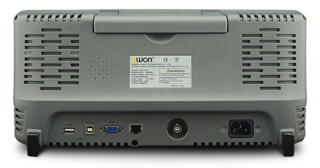 Осциллограф цифровой OWON TDS7104 с сенсорным дисплеем - фото 2 - id-p109333967