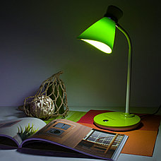 Настольный светильник с выключателем 01077/1 зеленый School Eurosvet, фото 3
