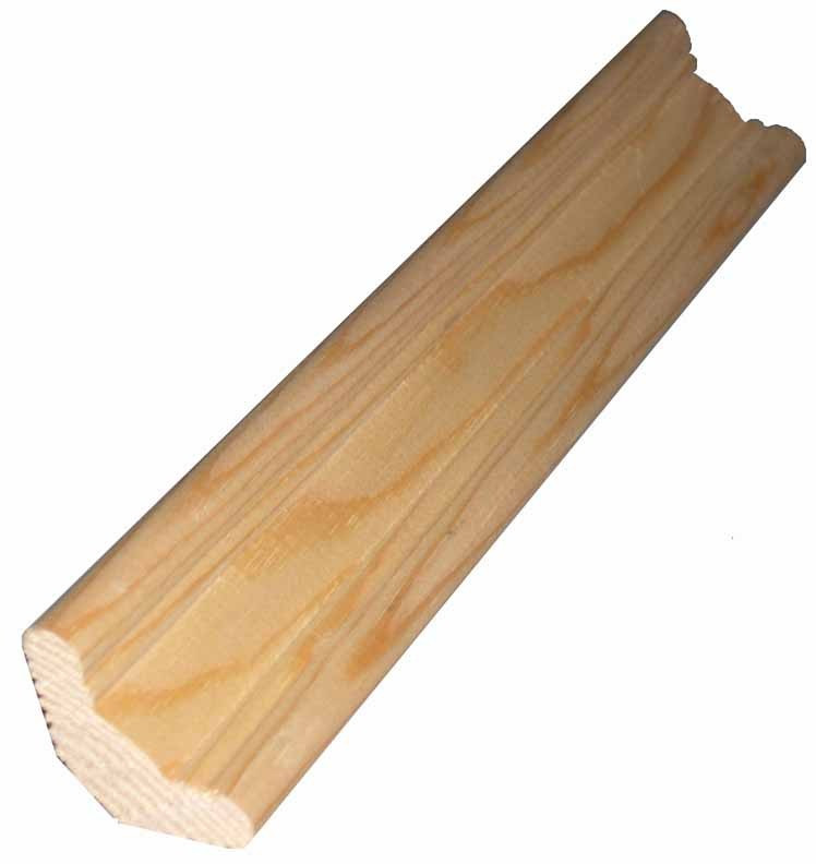 Плинтус деревянный 55мм*3м - фото 1 - id-p111144902