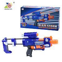 Бластер Нерф Blaze Storm 7057 на батарейках, 20 мягких пуль, типа Nerf