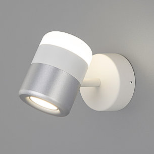 Настенный светильник 20165/1 LED белый/серебро Oskar Eurosvet, фото 2