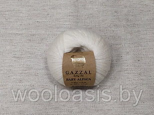 Пряжа Gazzal Baby Alpaca (цвет 46001)