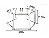 Детский манеж, игровая площадка (146 х 66 ) + 50  шаров  538179, фото 2