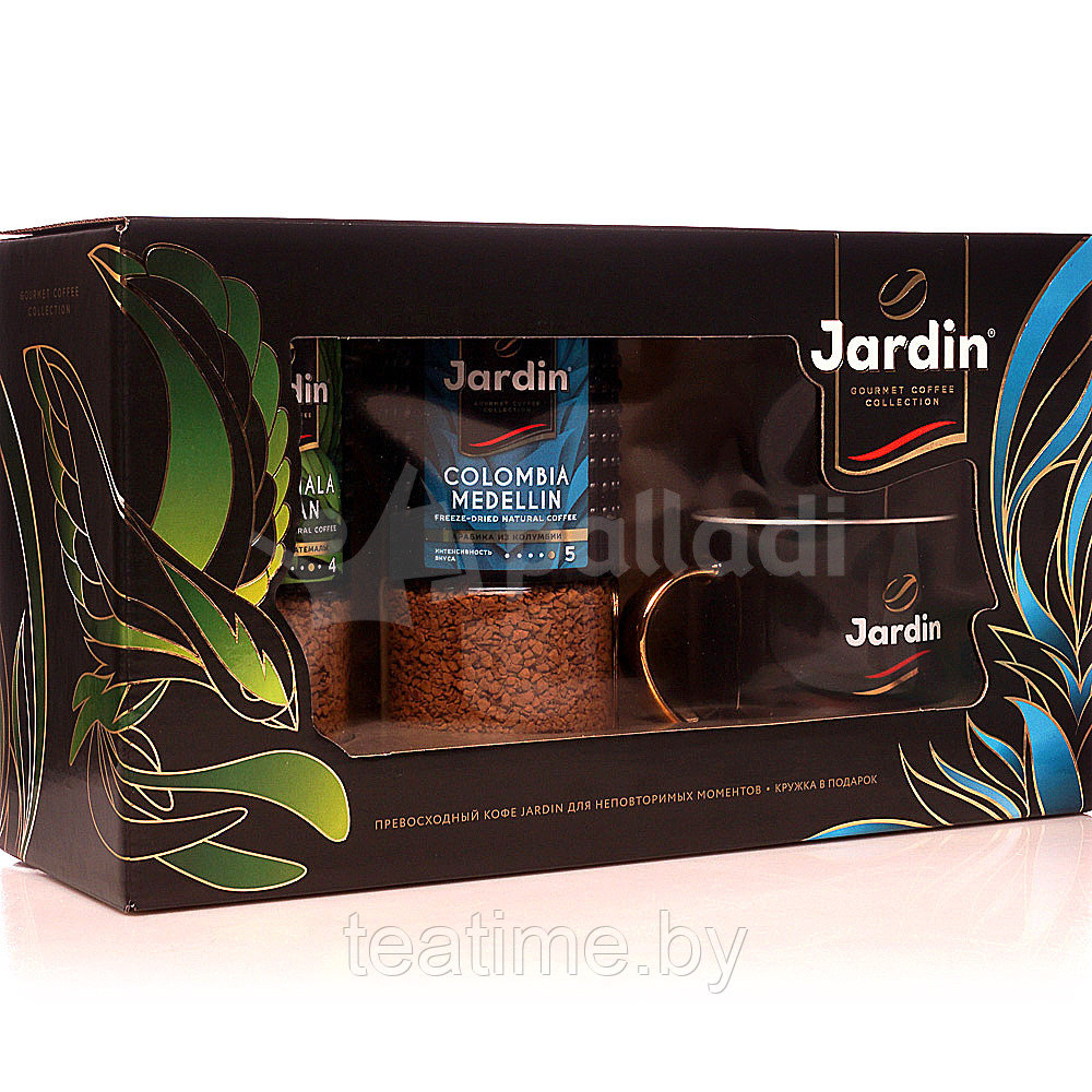 Jardin Подарочный набор 2х95 раствор. кофе + кружка - фото 1 - id-p112217008