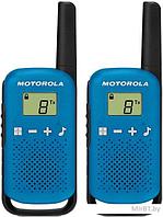 MOTOROLA T42 TALKABOUT Маломощные радиостанции 2 шт. синий