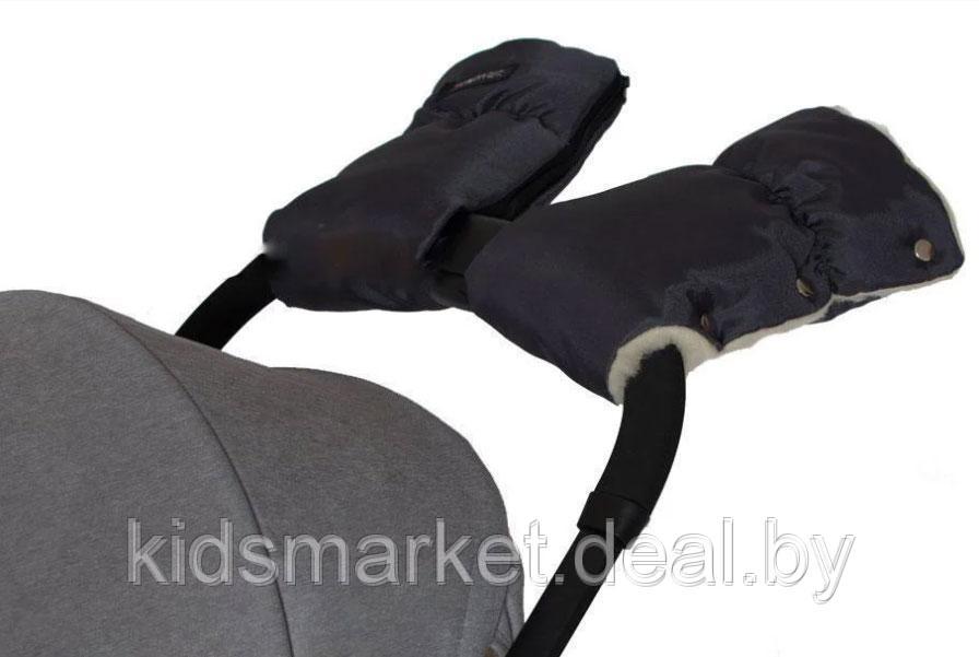 Муфта для рук WOMAR ZAFFIRO для коляски, для санок цвет фиолетовый - фото 9 - id-p112290819