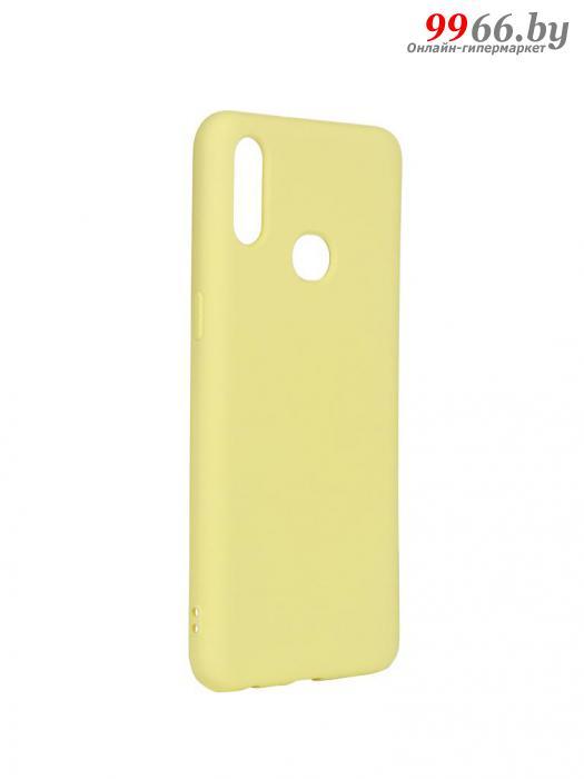 Аксессуар Чехол DF для Samsung Galaxy A10s sOriginal-04 Yellow - фото 1 - id-p111945380