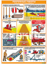 Стенд-плакат Уборочные работы. Техника безопасности в растениеводстве