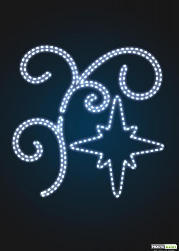 Консоль Ветка со звездой - фото 1 - id-p105597071