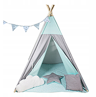 Палатка Tipi Softfun светло мятная 4610