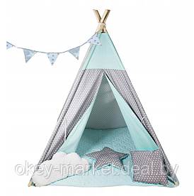 Палатка  Tipi Softfun  светло мятная 4610