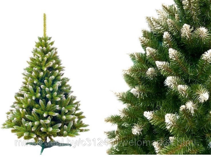 Искусственная елка(ель) 1.2 м. GreenTerra канадская с белыми кончиками - фото 2 - id-p112332482