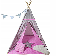 Палатка Tipi Softfun розовая 4621