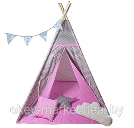 Палатка  Tipi Softfun  розовая 4621