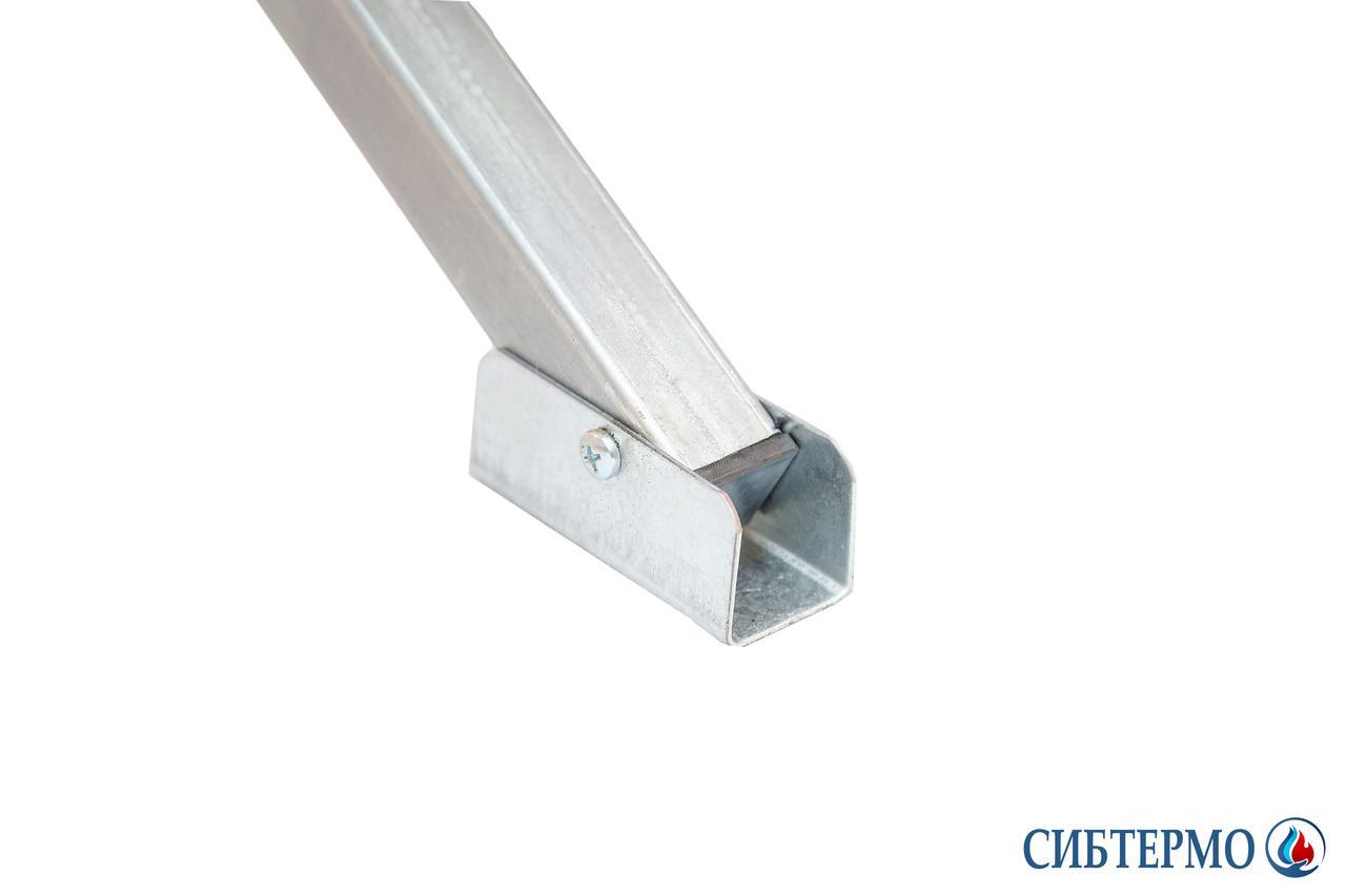 Раскладушка алюминиевая Сибтермо обычная 195 см - фото 2 - id-p112342163
