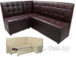 Кухонный угловой диван Модерн-4 (178х138 см) со спальным местом (4 категория, экокожа)