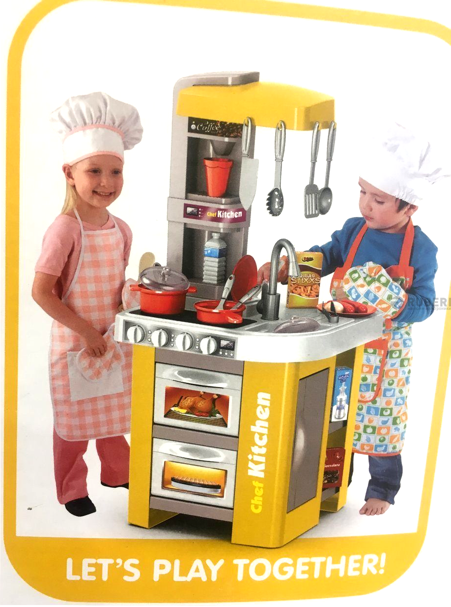 Детская игровая кухня арт. 922-49 водой для девочек - фото 2 - id-p112352494