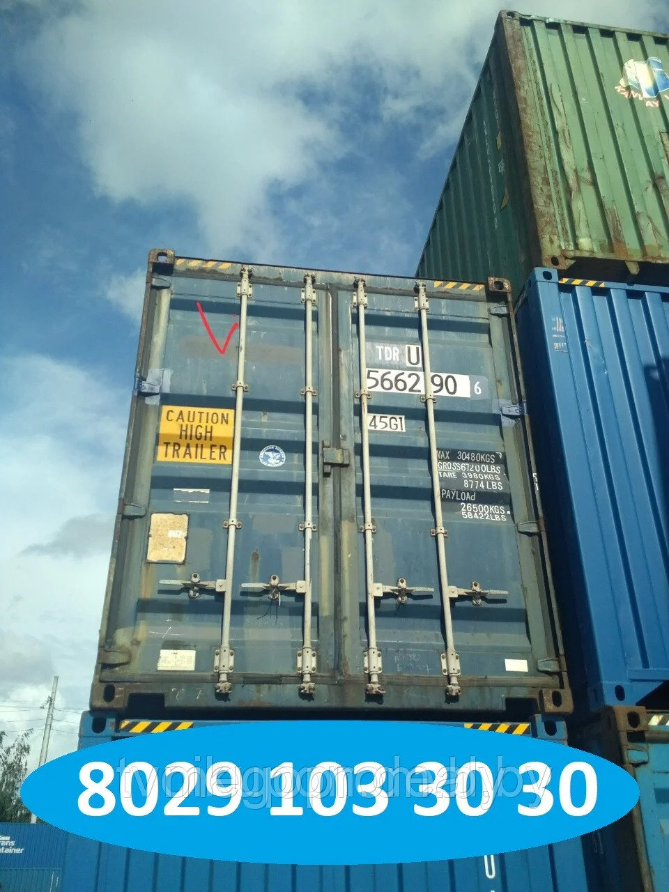 Где продаются морские контейнеры 20 Фут контейнер продаются морские контейнеры 20 футов - фото 2 - id-p6440679