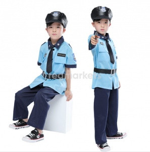 Детский костюм "полицейский/милиционер" рост 120-130 см