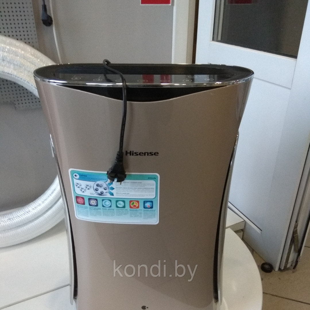 Воздухоочиститель с функцией увлажнения воздуха Hisense ECOLIFE AE-33R4BNS Champagne Brilliant