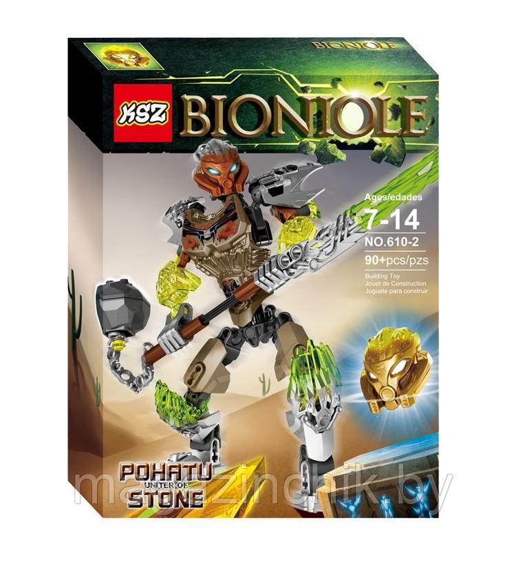 Конструктор Bionicle Похату - Объединитель Камня 610-2, аналог Лего Бионикл 71306