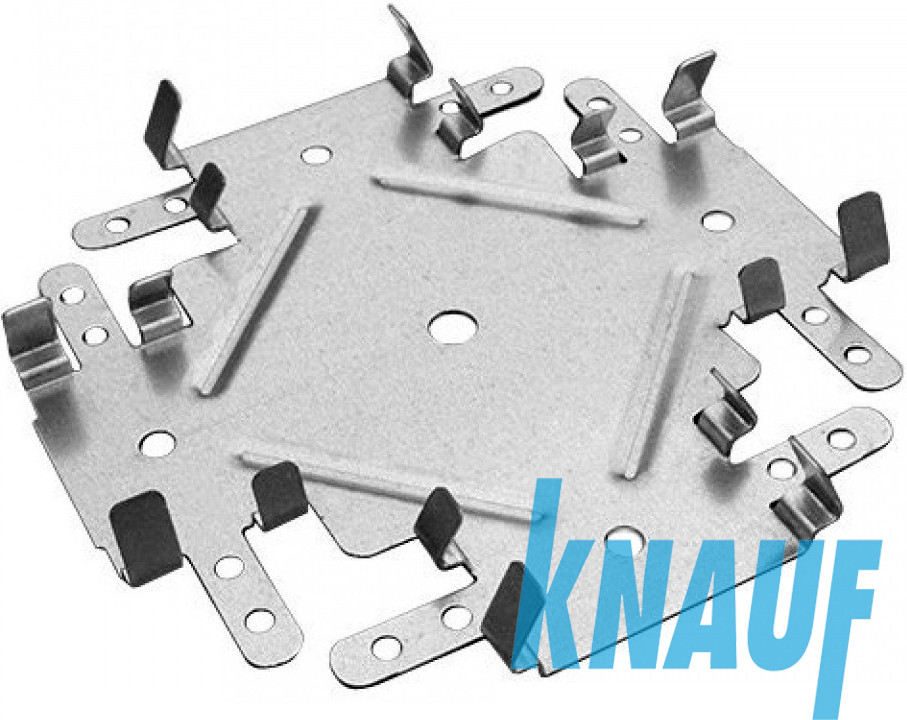 Соединитель одноуровневый Knauf для ПП 60/27 (толщина 0.9 мм.) - фото 1 - id-p112405718