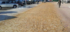 Противогололедный материал для дорог песчано-соляная смесь ПГМ ХФА 25кг tsg.Доставка.