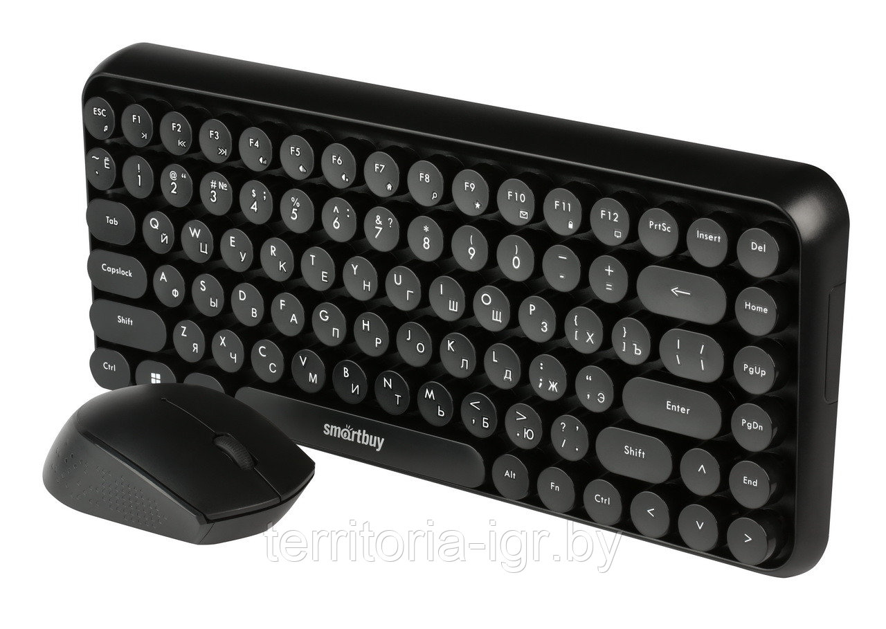 Беспроводной комплект клавиатура + мышь SBC-626376AG-K Smartbuy - фото 4 - id-p112431760