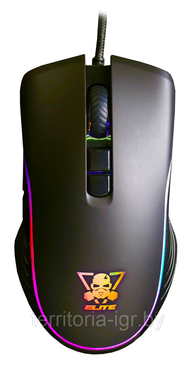 Игровая мышь SBM-719G-K RUSH Elite c RGB Подсветкой Smartbuy - фото 2 - id-p112433126
