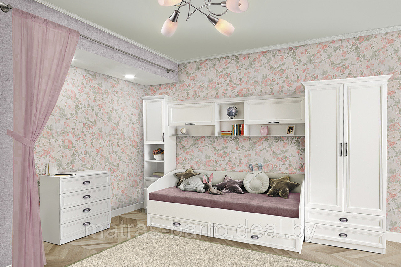 Подростковая односпальная кровать Соня Классика с ящиками - фото 3 - id-p65605490