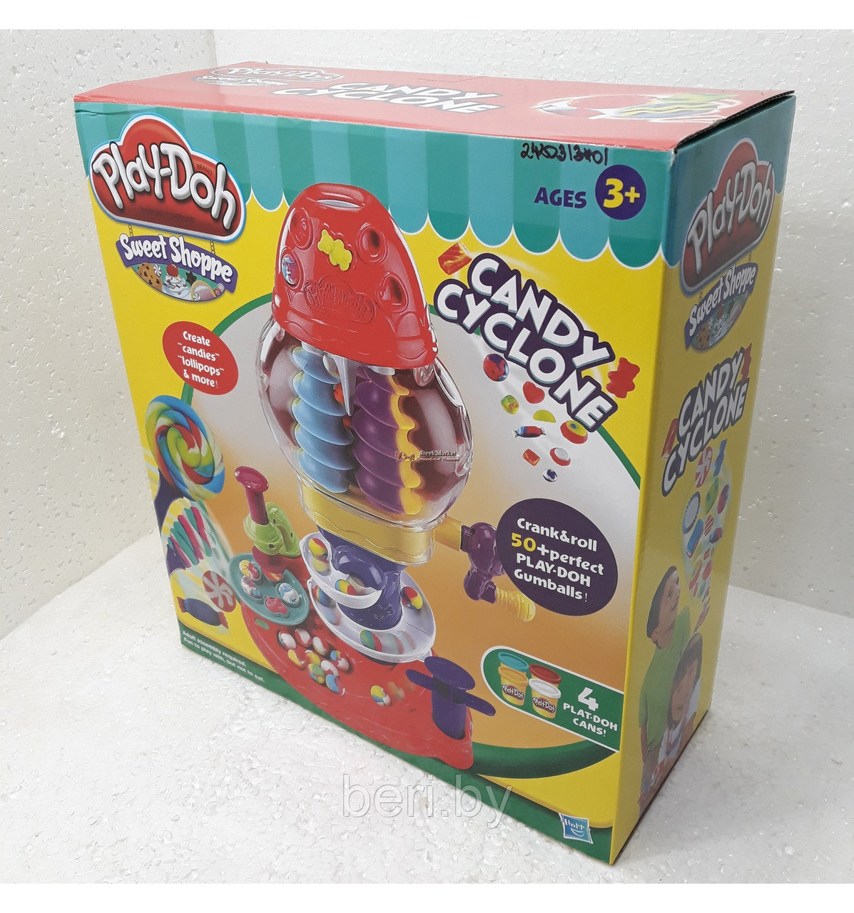 6622 Игровой набор Play-Doh пластилина, набор с тестом для лепки "Конфетная фабрика" - фото 3 - id-p112447278