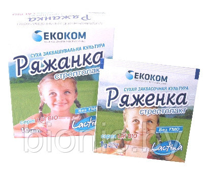 Закваска для приготовления ряженки, "Екоком", 1гр., фото 2