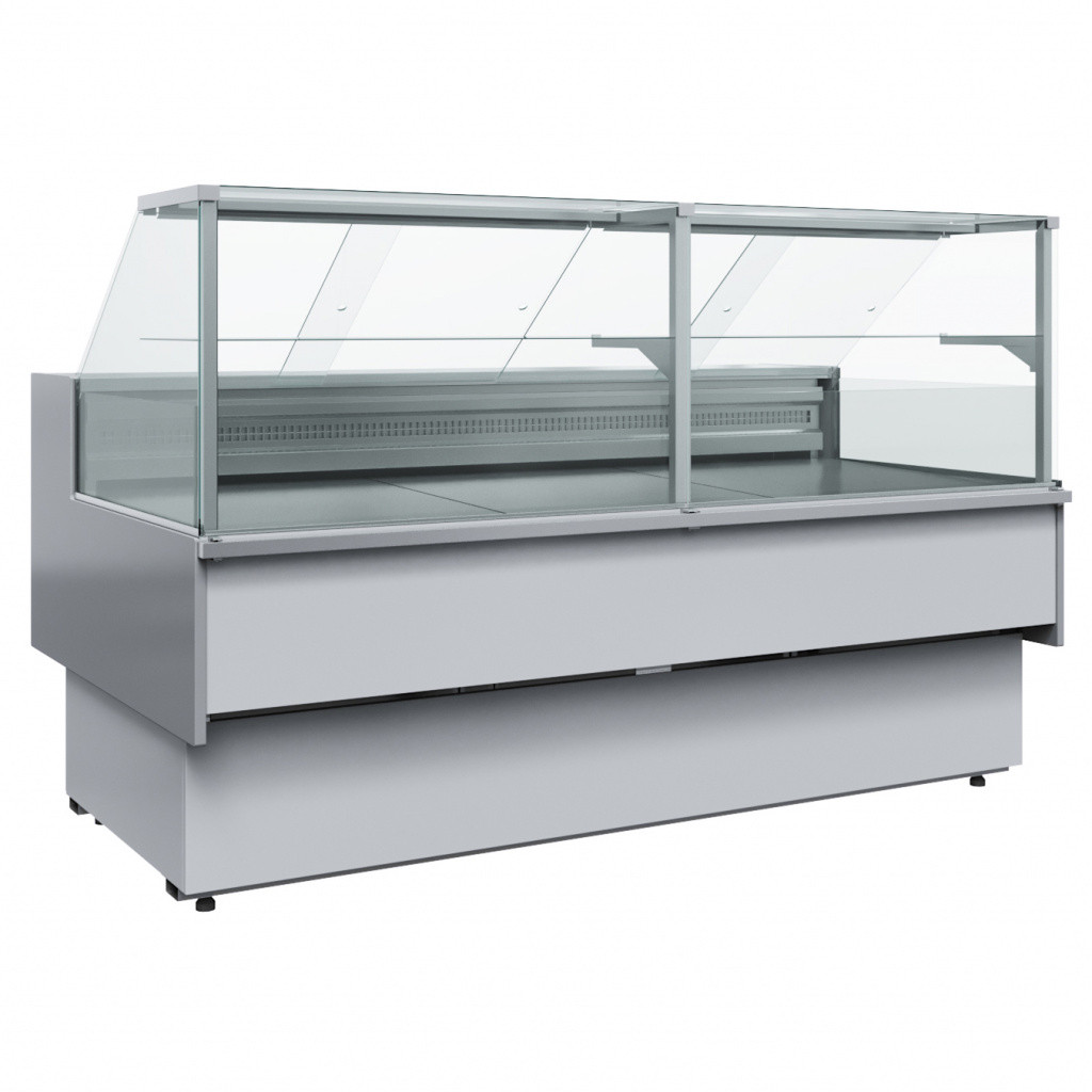Витрина нейтральная Carboma BAVARIA 2 GC110 N 2,0-1 (с боковинами) 0011-9006