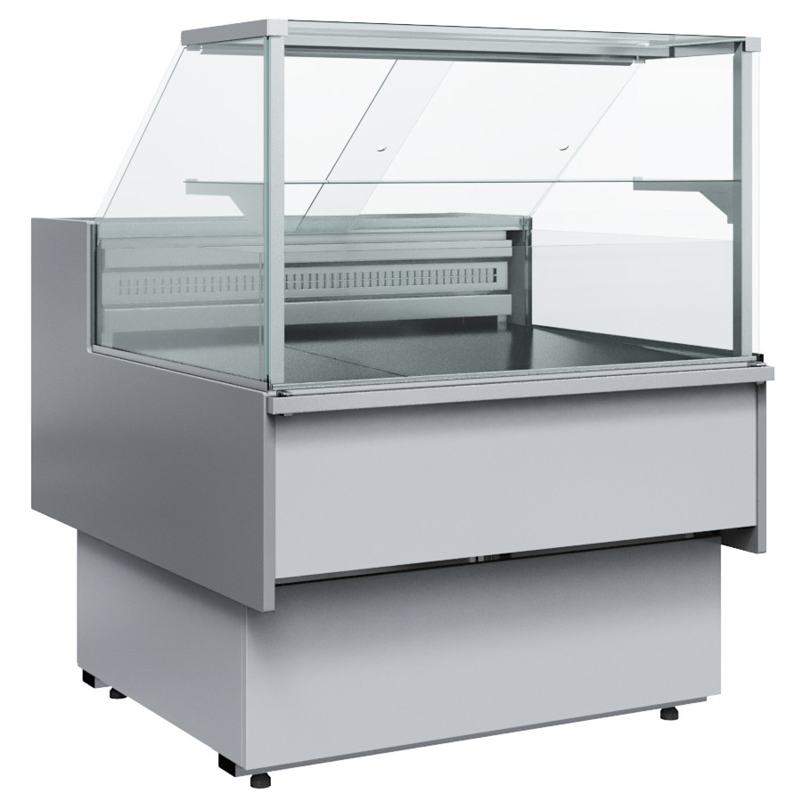 Витрина холодильная Carboma BAVARIA 2 GC110 VM 0,94-1 (с боковинами, динамика) 0011-9006