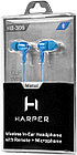 HB-306 BLUE Наушники беспроводные HARPER, фото 2